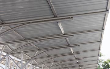 installing Trimdon Colliery metal roofing