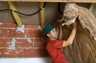 Trimdon Colliery tapered roof insulation